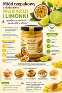 MIÓD Z MARAKUJĄ I LIMONKĄ