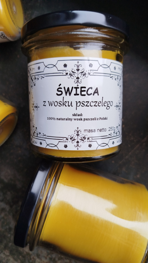 ORYGINALNY BOX z naturalną świecą