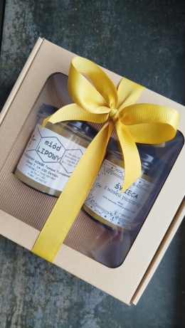 DUO BOX z naturalną świecą