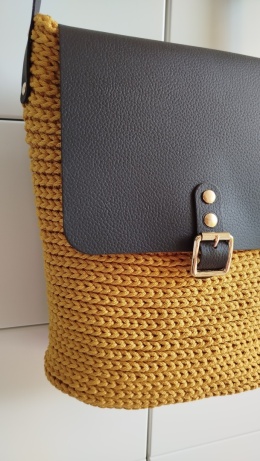 TORBA EWELINA - musztarda/czekolada