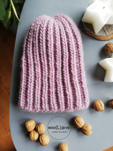 czapka 100% wełna
